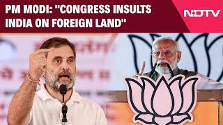 PM Modi Latest News Today | PM's Swipe At Rahul Gandhi: "Congress Insults India On Foreign Land"