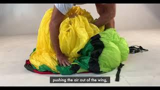 How to Pack a Wing Into a Stuff Bag