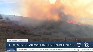 County reviews fire prepardeness