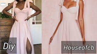 Diy houseofcb Alicia dress | summer dress | corset dress