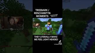 Renchanting duo / Treebark moments in 3rd life SMP️ // ️Not mine️