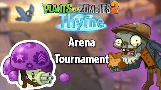 Mega Gatling Puff Shroom & Veteran Pigeon Feeder update - Arena Tournament+ | PvZ 2 Thyme