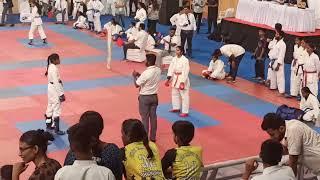 karate state championship balawadi pune win match // swarali jatkar// 28/9/2022