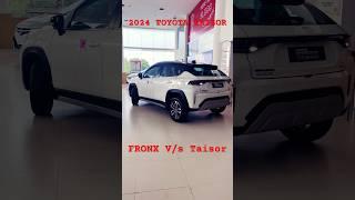 Taisor Vs Fronx #taisor #toyotataisor #fronx