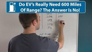 Do Electric Cars Need 600 Miles Of Range? Well, No They Don't.