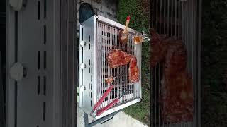 smoked rips#Pork Barbecue Part 5# Schweine Ripchen Teil 5# Cooking With Tools#Yammy Yammy# mhh#Grill