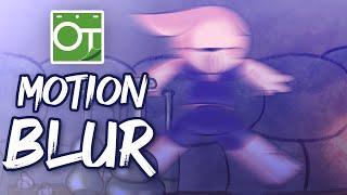 How to add MOTION BLUR in Opentoonz 1.4