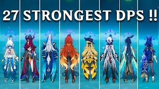 Genshin 27 STRONGEST DPS!! Who is the BEST? (Genshin Impact)