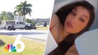 Heartbroken mom of woman found dead on I-95 in Miami-Dade speaks as man questioned