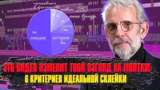 6 КРИТЕРИЕВ ИДЕАЛЬНОЙ СКЛЕЙКИ/ Это видео изменит твой взгляд на монтаж