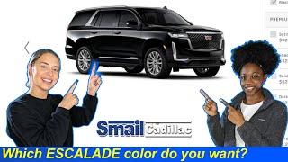 2021 Cadillac Escalade Luxury | Every Exterior & Interior Color Available - Smail Cadillac