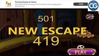 [Walkthrough] Classic Door Escape level 419 - 501 Room escape 419 - Complete Game