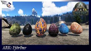 All Fjordur Egg Locations & How To Get To Them | ARK: Survival Evolved #114