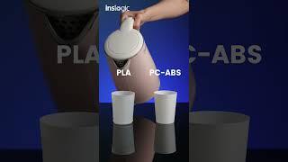 PC-ABS Exposed to 103 °C #inslogic3d  #3dprinting #inslogic #additivemanufacturing #filament