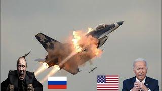 Today, 12 US F-16 Jets Entered Russian Airspace, Shot Down by 4 Russian SU-57 Pilots