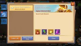 Castle Clash - Secret Code (November 2024)