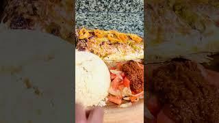 Attieke Alloco poisson braisé. Lien vidéo complète en commentaire. #225 #cuisineivoirienne #attieke