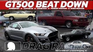 GT500 Beat Down - SuperSport vs Camaro SS vs Dodge Ram vs Foxbody Mustang vs GT500