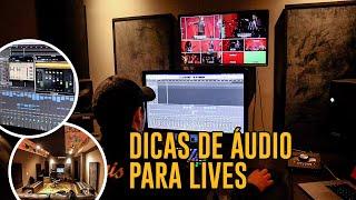 COMO MELHORAR AUDIO DA LIVE IGREJA?