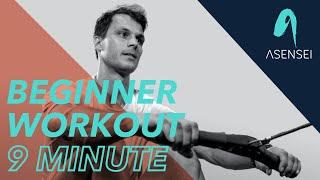 9 minute essential beginner rowing workout with asensei and coach Johan Quie