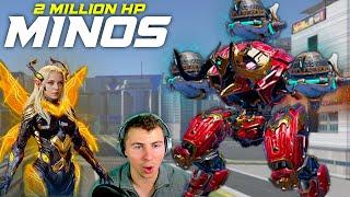 Minos Is BACK! 2 Million HP Ox Minos Is A Monster vs Maulers | Heavy Armor | War Robots