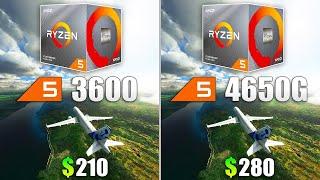 Ryzen 5 PRO 4650G vs Ryzen 5 3600 Тестирование в 9 играх