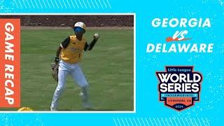 Game Highlights: Delaware vs. Georgia | Intermediate 50/70 Baseball World Series