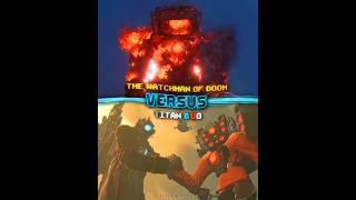Watchman of Doom VS Titan Duo #skibiditoilet @DaFuqBoom #edit #viral #1v1 #viralshorts