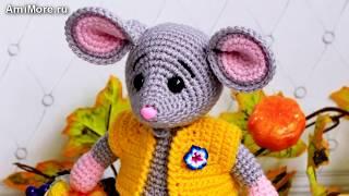 Амигуруми: схема Мышонок Тинки. Игрушки вязаные крючком - Free crochet patterns.