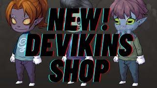 SNEAK PEAK TO THE NEW DEVIKINS SHOP OPENING IN KLEVER WALLET