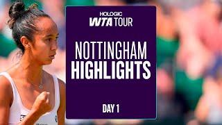 Nottingham Day 1 Featuring Fernandez, Tauson, and more | WTA MultiMatch Highlights