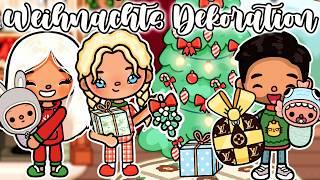  DIE WEIHNACHTS ROUTINE MEINER FAMILIEPART 1 DEUTSCHE TOCA BOCA GESCHICHTE  #tocaboca #tocatoast