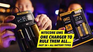 Nitecore UMS2 and UMS4 (First Look) Super Fast 3A Chargers