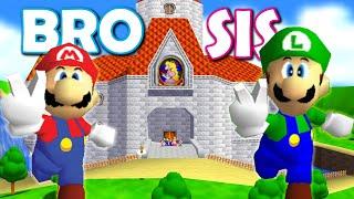 2-Player Super Mario 64: BROTHER AND SISTER!! (FULL GAME)