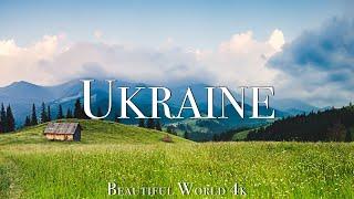 UKRAINE 4K Amazing Aerial Film - Morning Piano Music - Scenic Relaxation