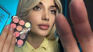 ASMR| Spit Painting Fake Make Up On You ~ Super Relaxing Sounds