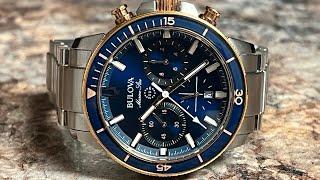 Full Review!! Bulova Marine Star 98B301