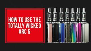 How to use the arc 5 E-cigarette