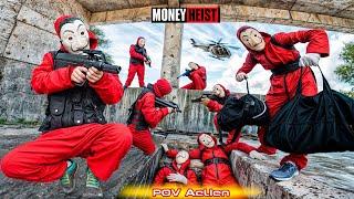 PARKOUR VS MONEY HEIST! 2 | BAD GUYS: No ESCAPE, POLICE Sealed Every Exit(BELLA CIAO REMIX) Epic POV