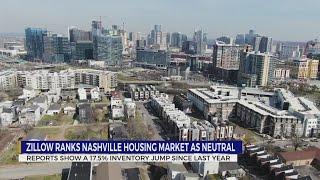 Zillow ranks Nashville housing market as 'neutral'