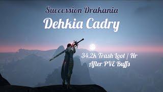 BDO | Succession Drakania - Dehkia Cadry 34.2k Trash Loot / Hour - After PVE Buffs