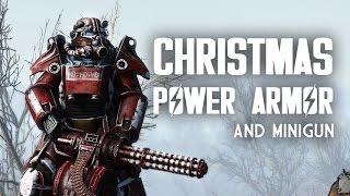 Christmas Power Armor - Fallout 4 Christmas Mod