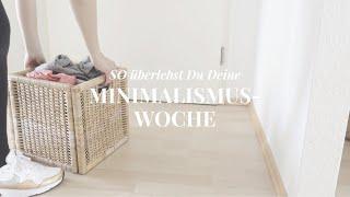 So überlebst Du die erste Minimalismus-Woche I Minimalismus anfangen I saltypeanut