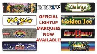 Arcade1up: Official Light up Marquees now for sale!