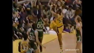 Robert Parish Blocks The Skyhook Kareem Abdul-Jabbar?