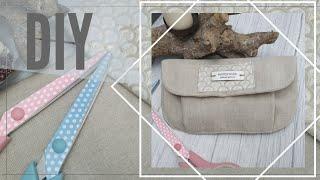 Cartera Sencilla de Tela   Fácil y Versátil  DIY Clutch Purse Bag TUTORIAL Sew Easy