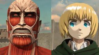 Armin VS the Colossal Titan