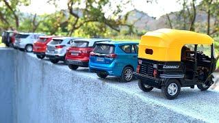 Model Car Collection Ambassador | Innova | Brezza | Ambulance | Police Car | Auto Rickshaw | Creta |