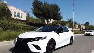 Gen8kamuri Southern California highlights and cruise : modded Toyota Camry xv70 8th generation