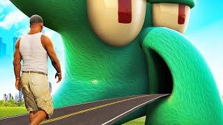 What's Inside Of SQUIDWARD'S NOSE In GTA 5?
